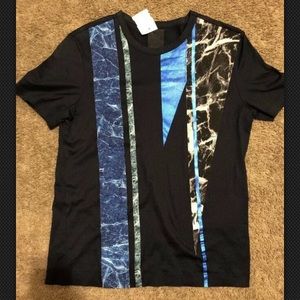 Riccardi Juun.J Blue Cotton Men's T- Shirt